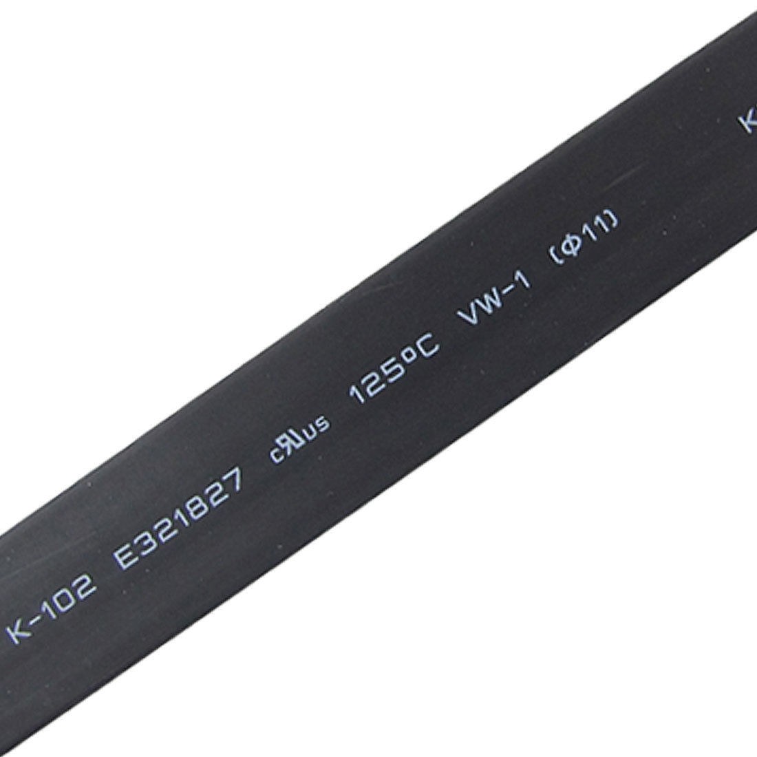 11mm Black Heat Shrinkable Tube Shrink Tubing 3 Meter 9.8FT