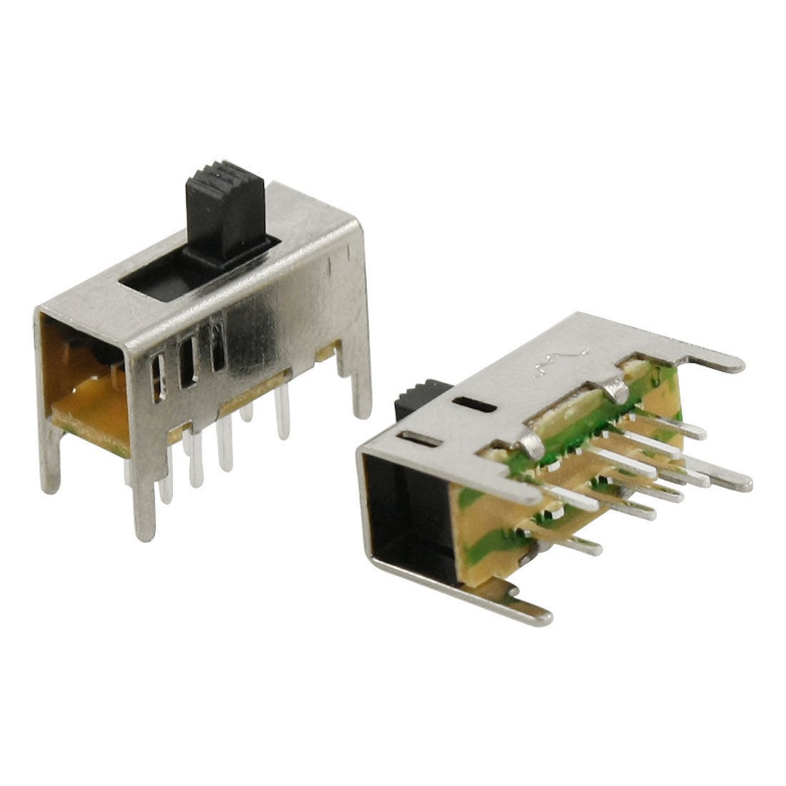 5 x 4mm High Knob 8 Pin 3 Position 2P3T DP3T Vertical Slide Switch 0.5A 50V DC