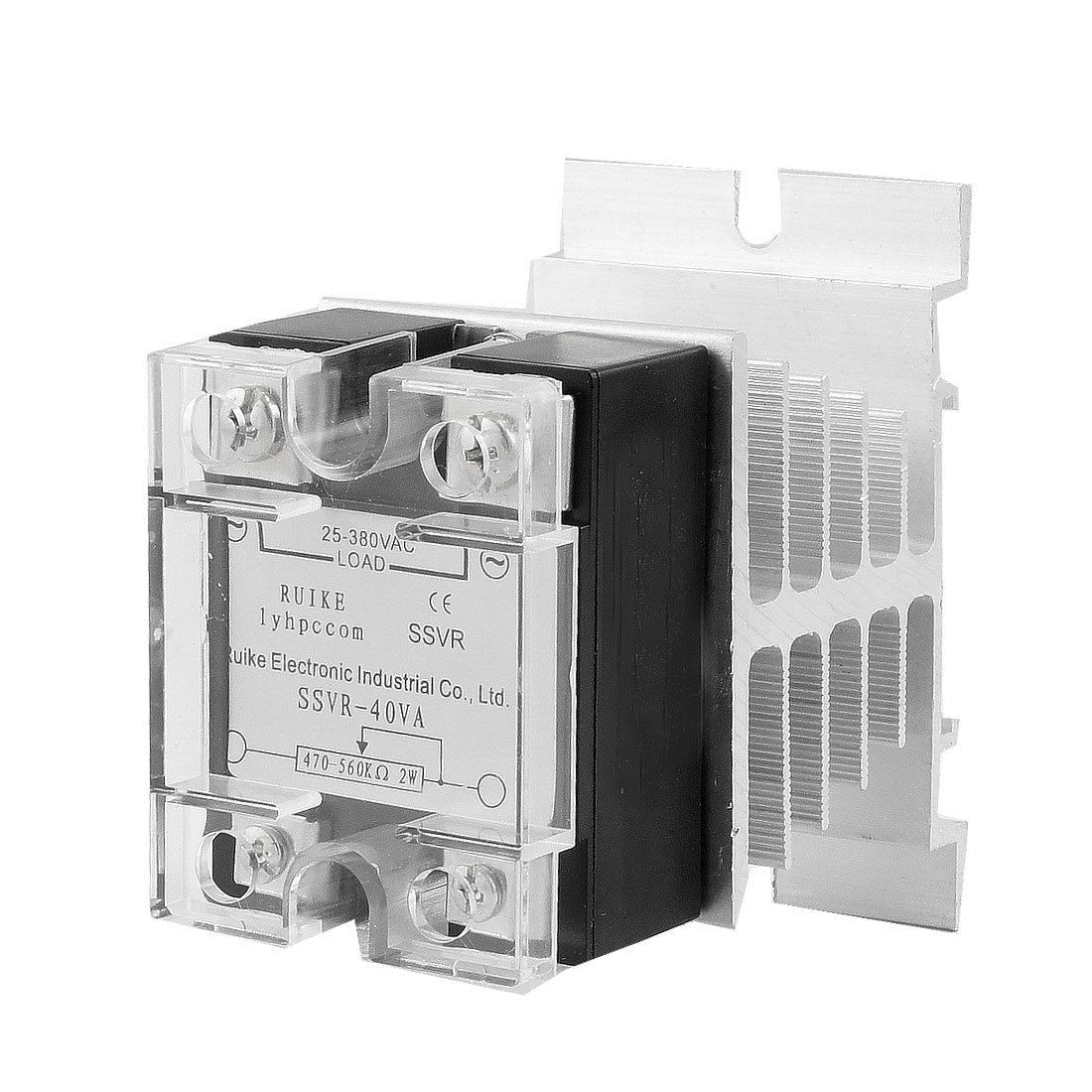 SSR-40VA Solid State Relay Voltage Resistance Regulator 40A 25-380V AC