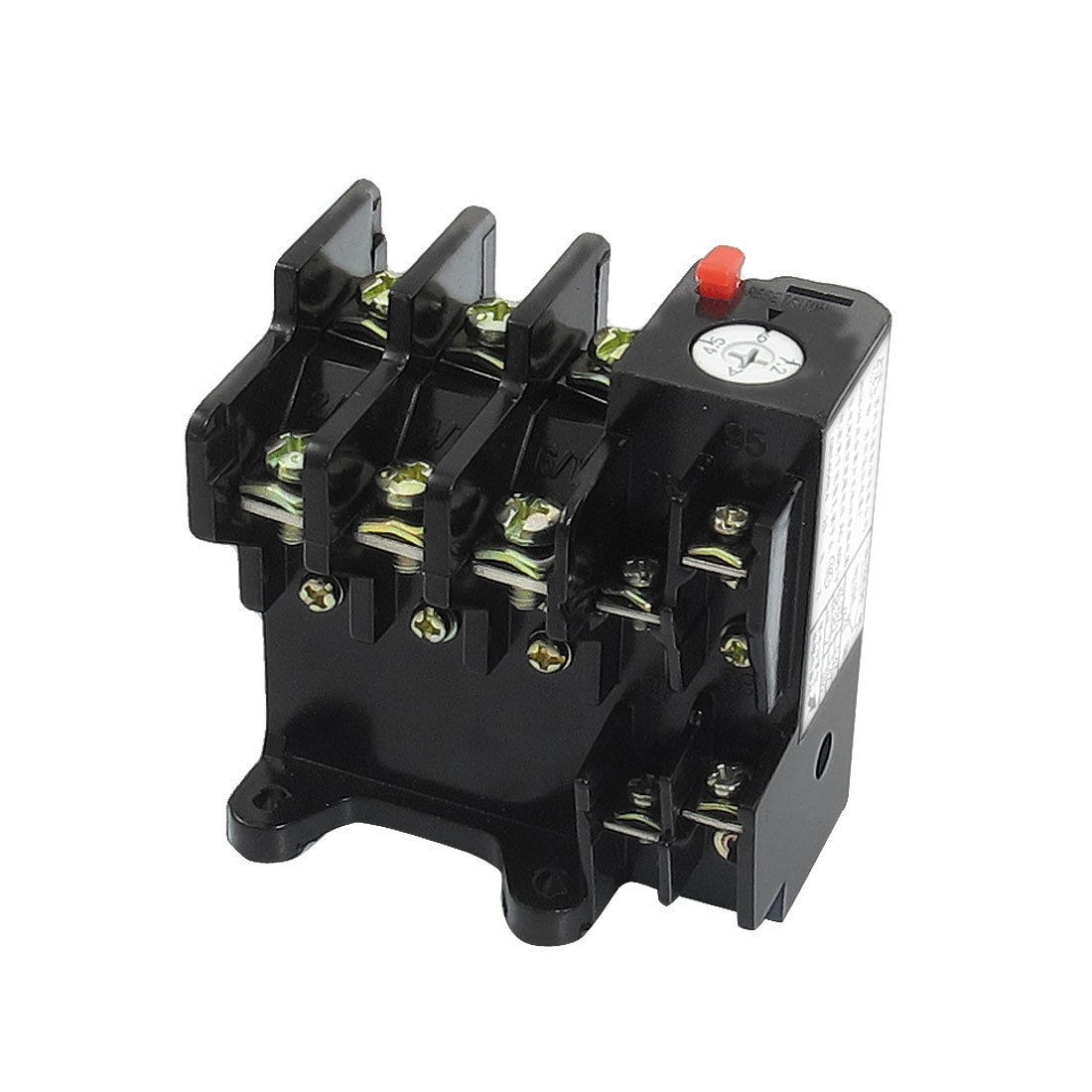 JR36-20 7.2Amp 4.5A-7.2A Adjustable 3 Pole Thermal Overload Relay 1NO 1NC