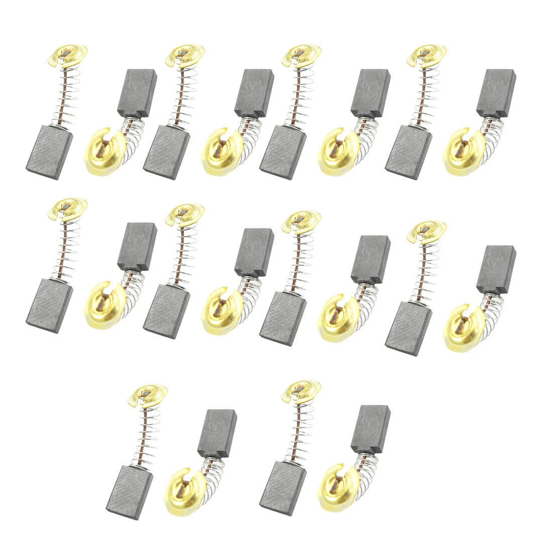 20 Pcs Spring 7/11" x 7/16" x 1/5" CB303 Carbon Brushes for Makita Motor