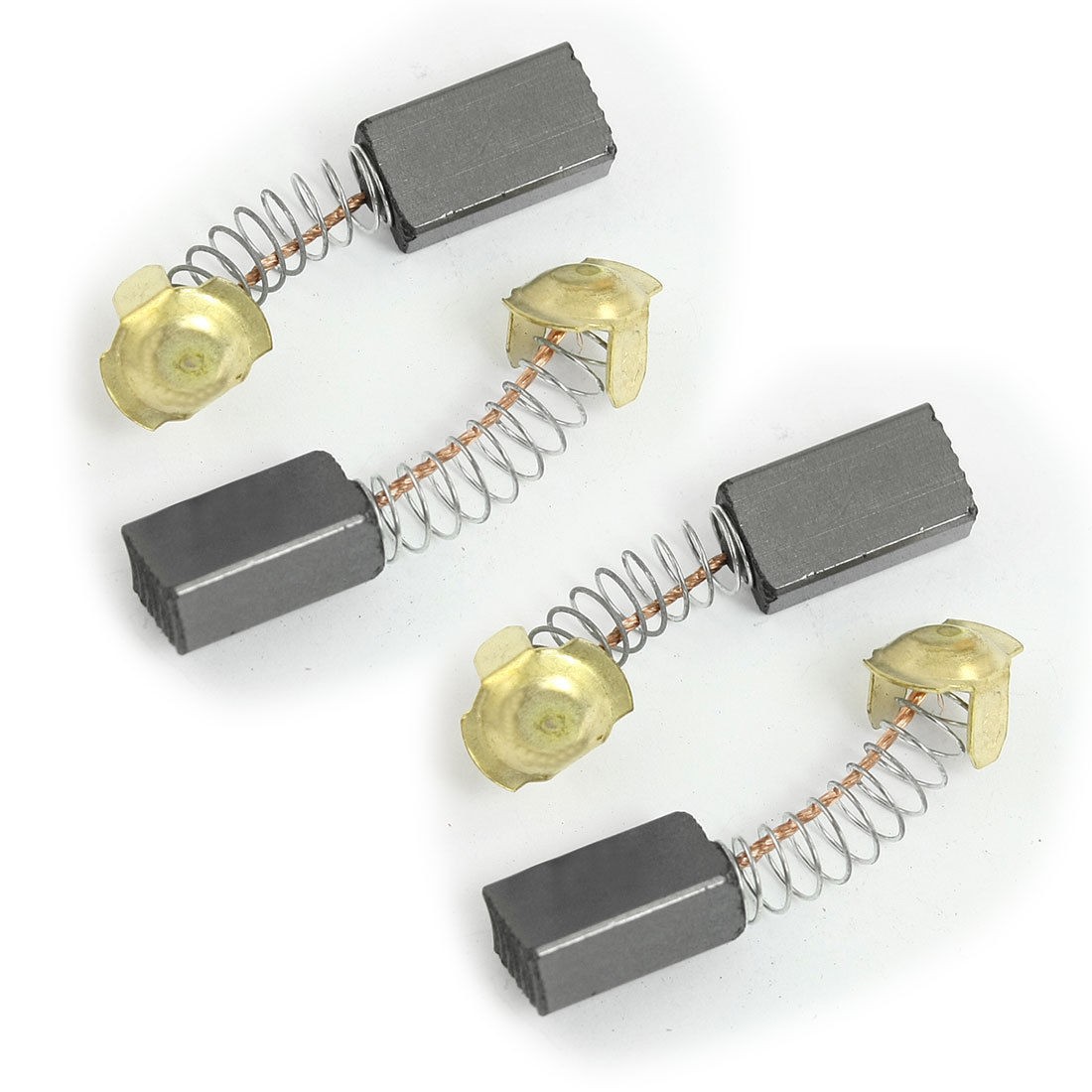 2 Pairs 45/64" x 7/16" x 7/25" Motor Carbon Brushes Replacement