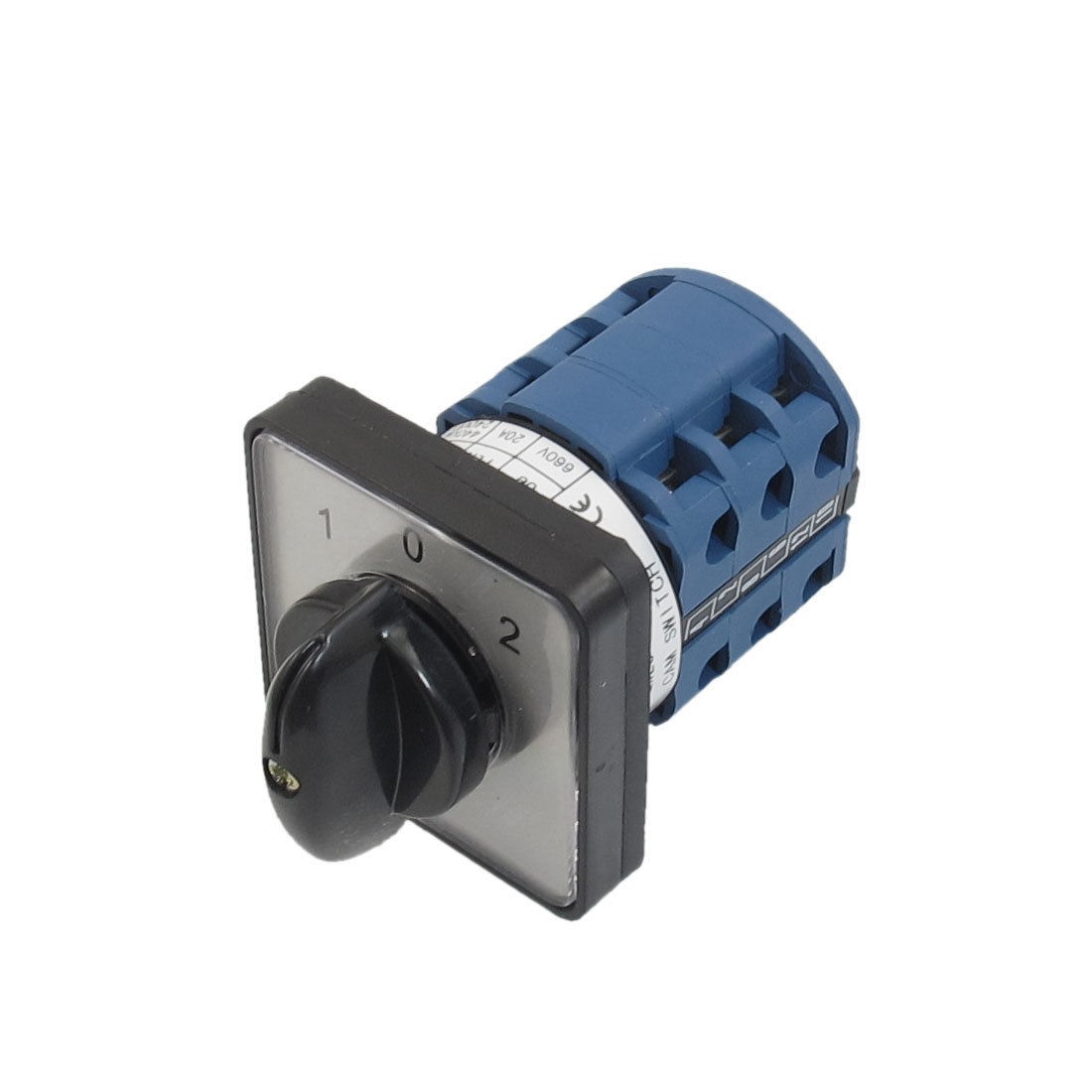 AC 660V 20A 3 Positions 3NO+3NC Latching Rotary Universal Changeover Switch