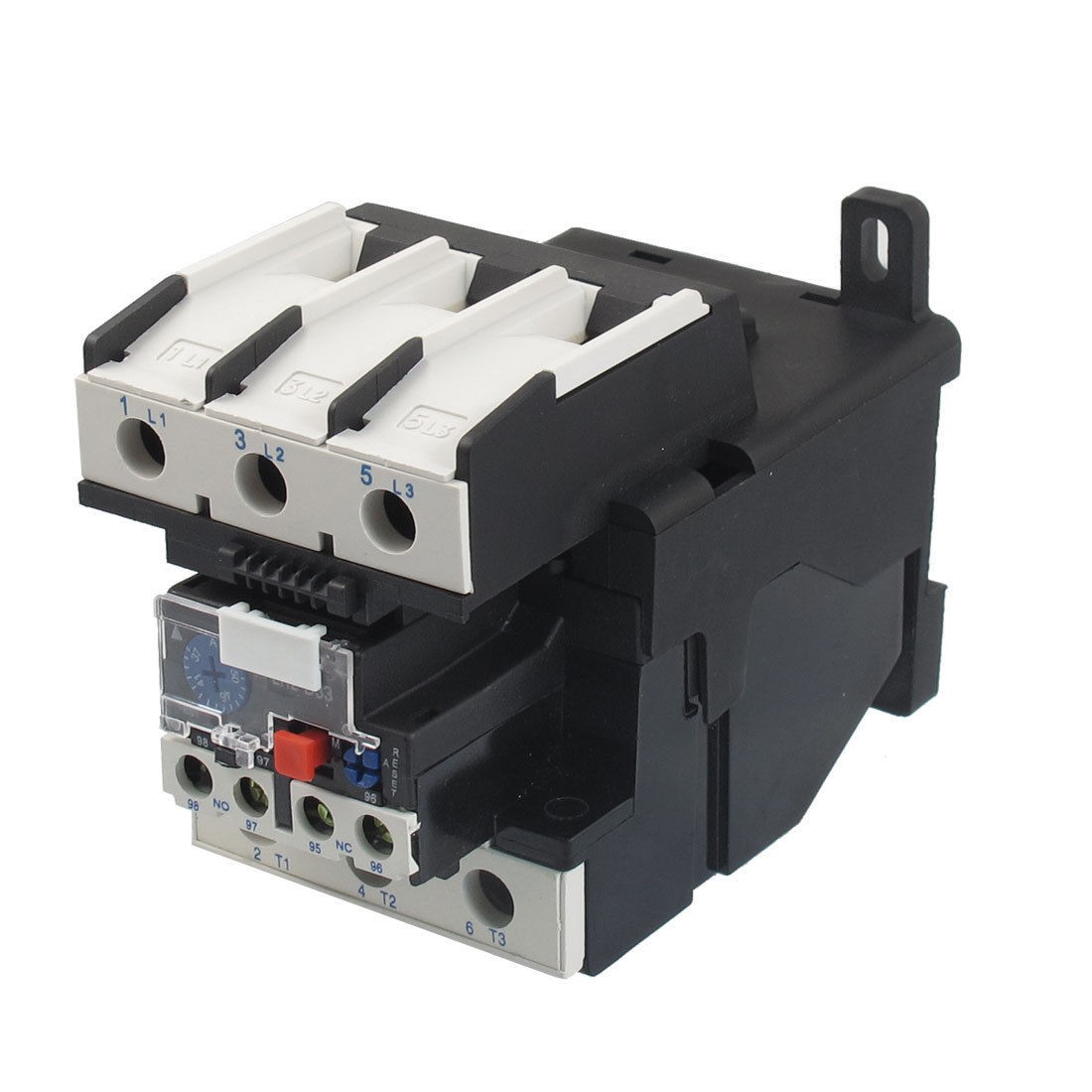 JR28-33 50A 690V 1NO 1NC 3 Phase Thermal Overload Relay w Socket