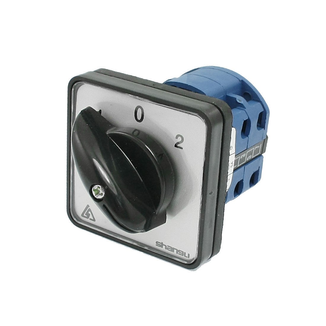 Rotary Selector 3 Positions Square Changeover Switch 660V 20A