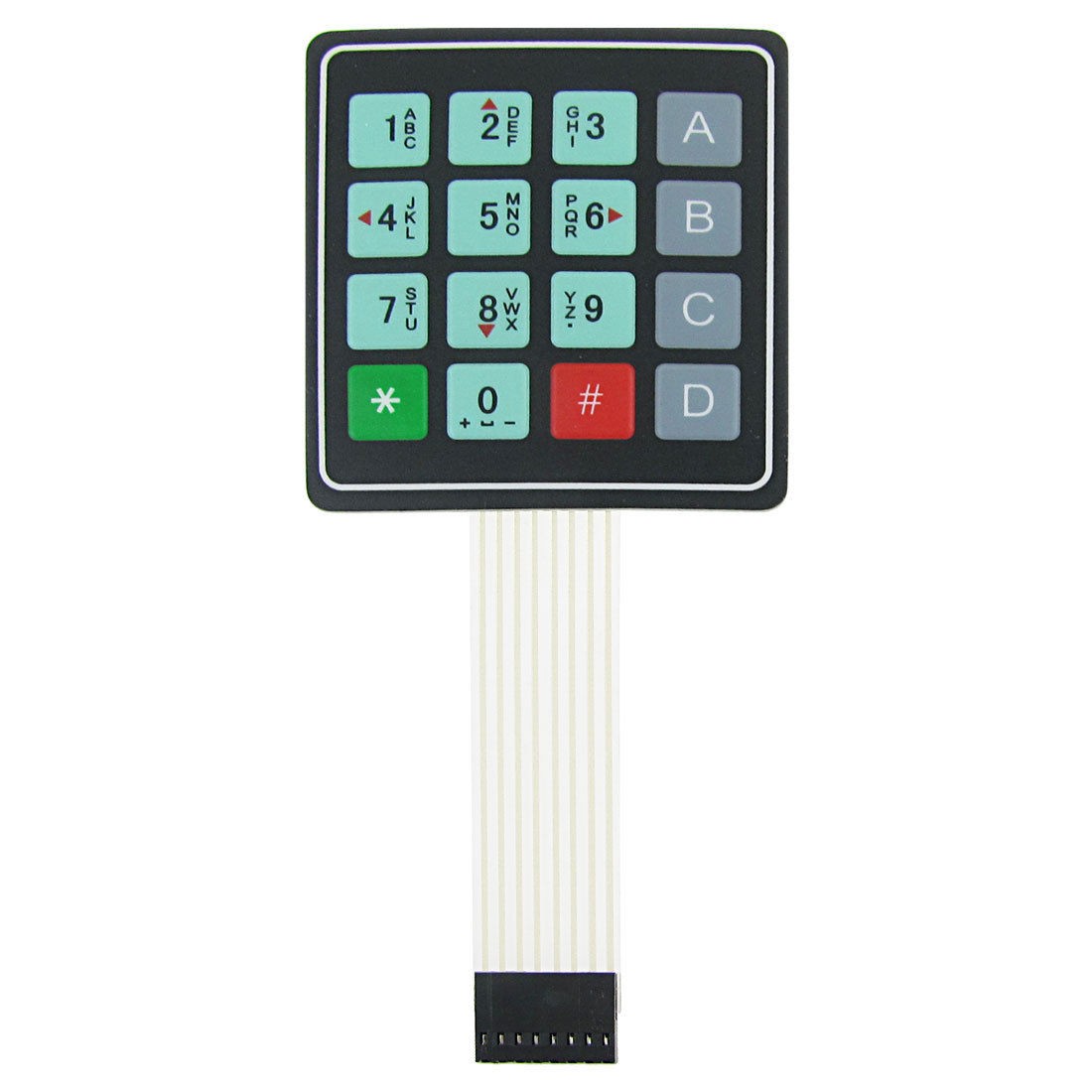 4x4 16 Key Matrix DIY Membrane Switch Touch Pad 76x69x0.8mm New