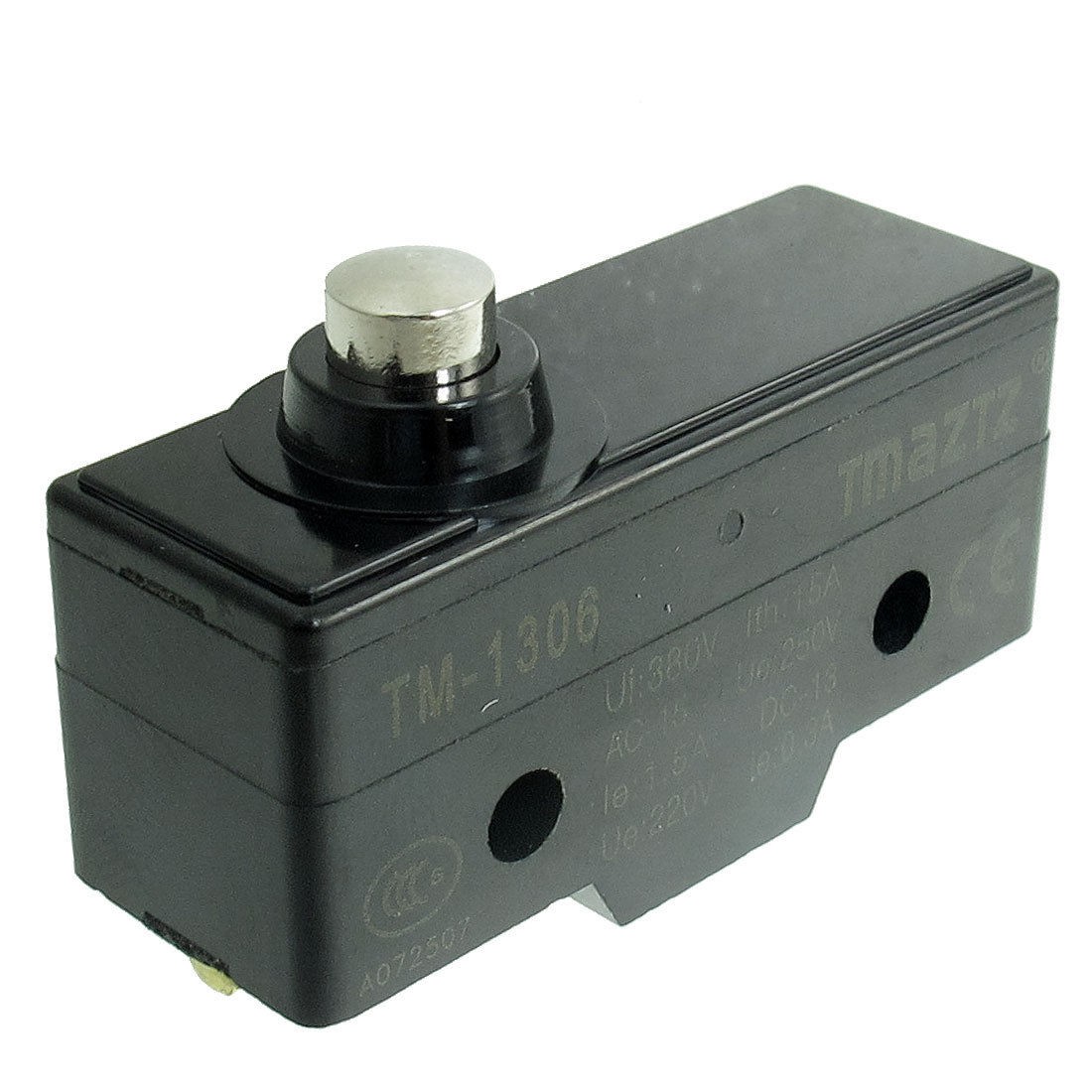 TM-1306 Short Push Plunger Actuator Momentary SPDT 1NO 1NC Micro Limit Switch