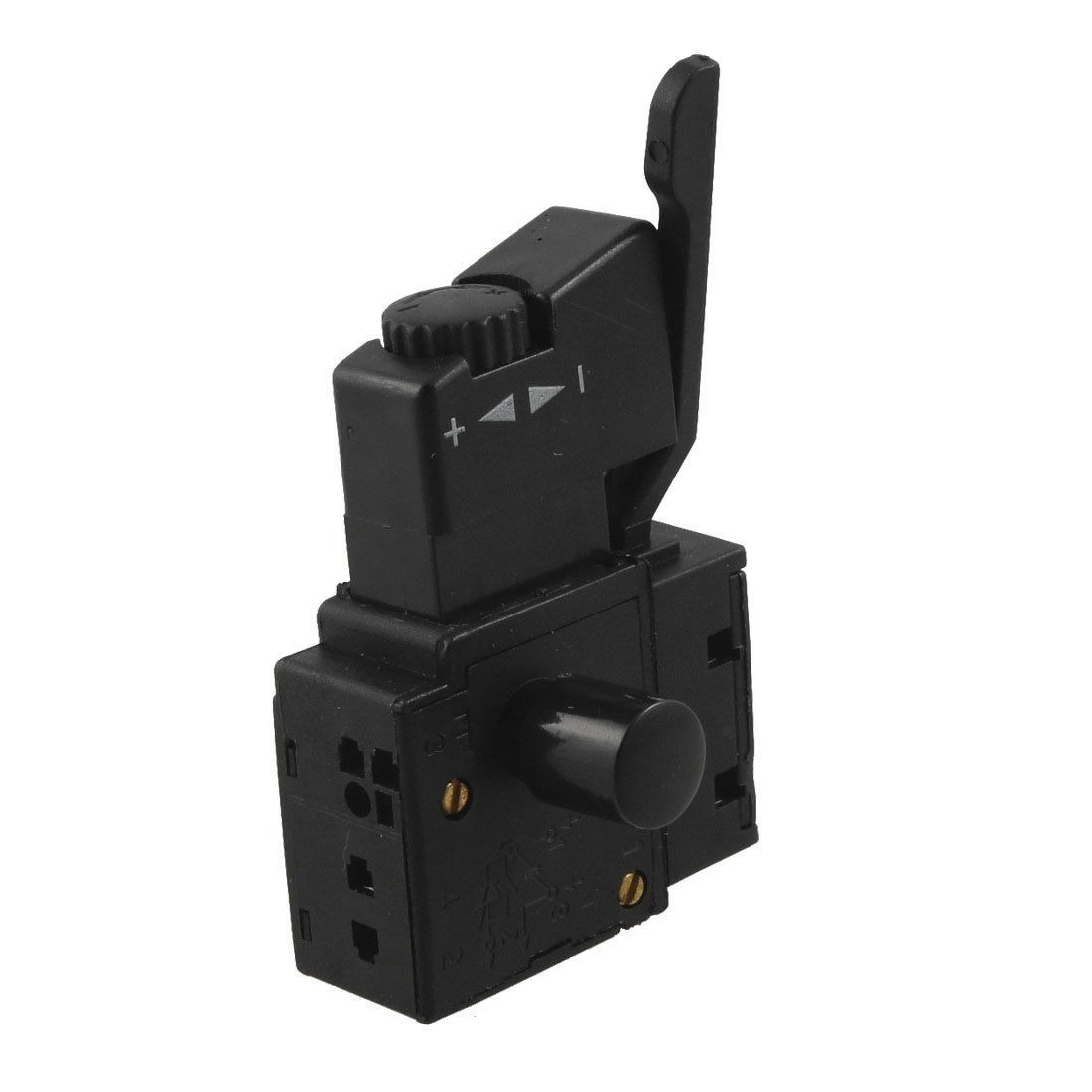 FA2-4/1BEK SPST Lock on Power Tool Trigger Button Switch Black