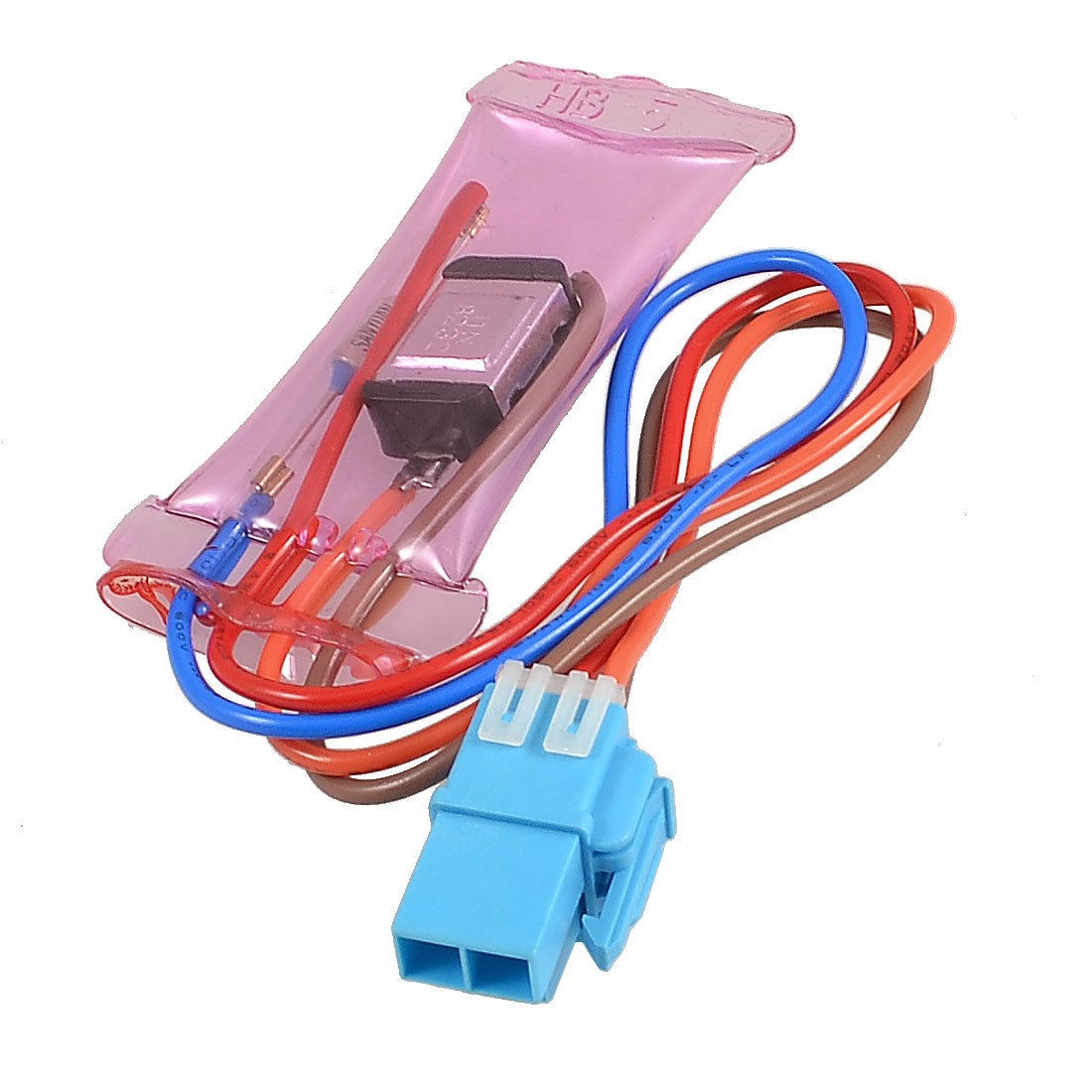 KSD-2011 4 Wires -7C Freezer Defrost Thermostat Switch Fuse AC 250V 10A