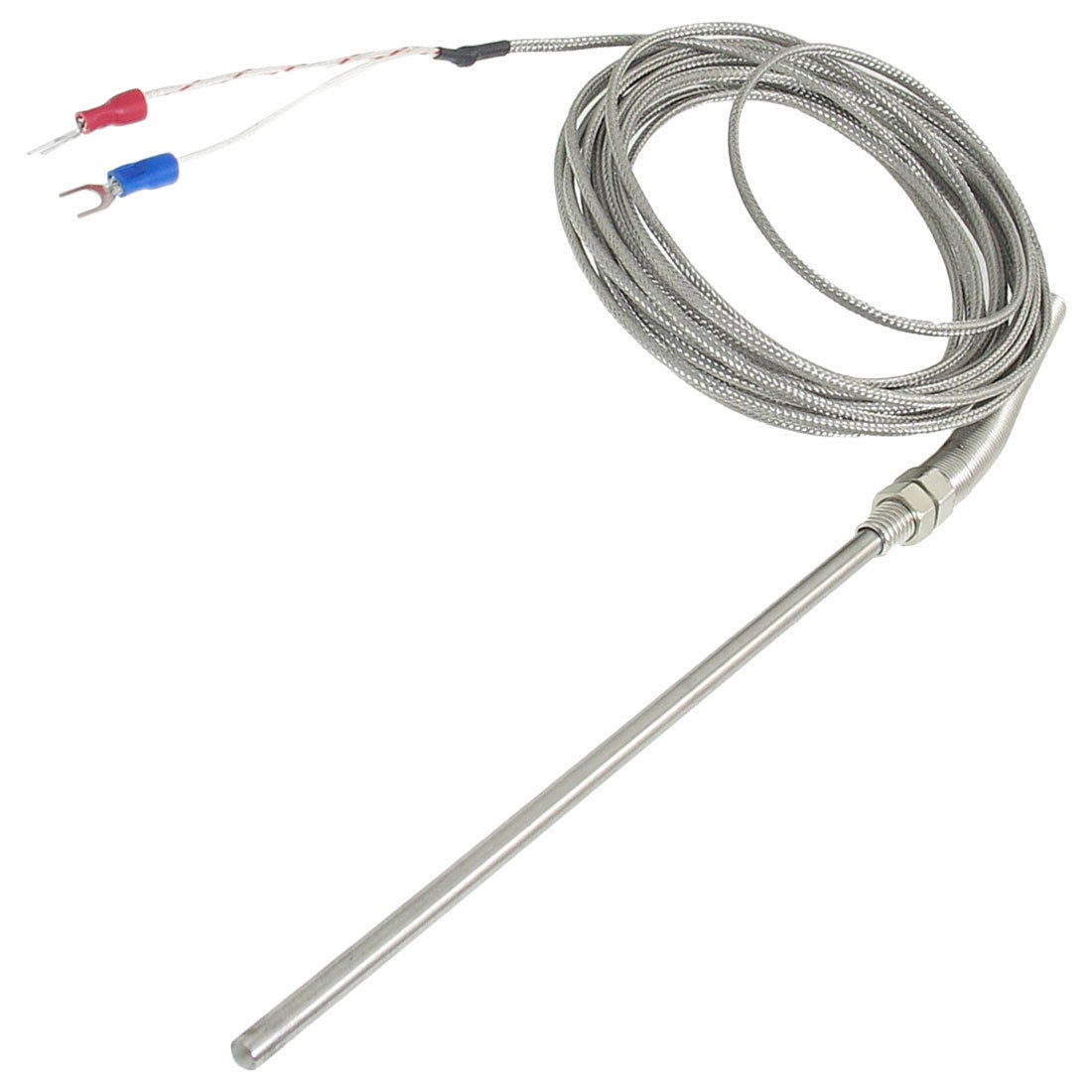 K Type 15cm Probe 0-400 Degree Celsius Thermocouple Sensors 3.65M 12Ft