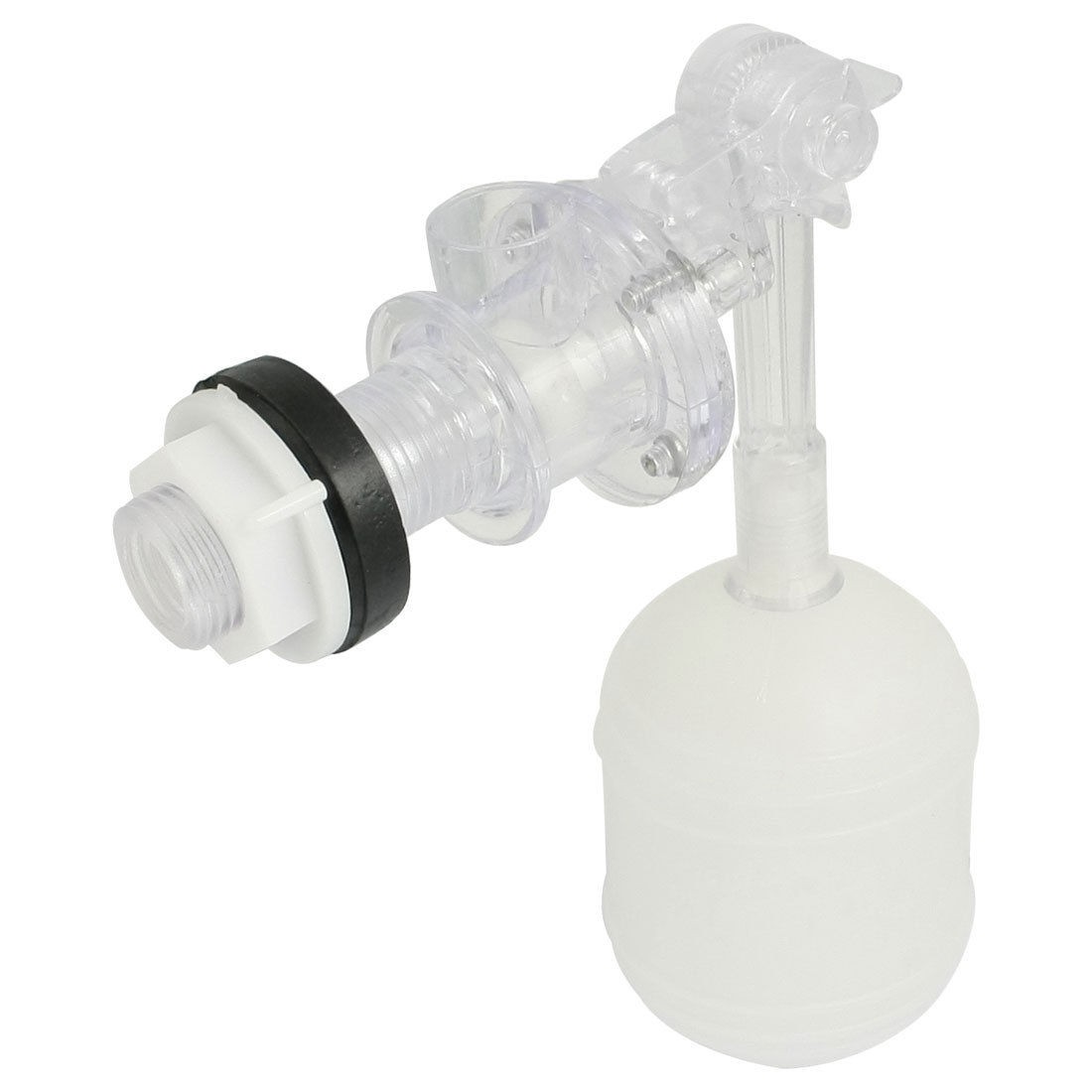 Liquid Water Level Adjustable Angle Float Sensor Switch White Clear