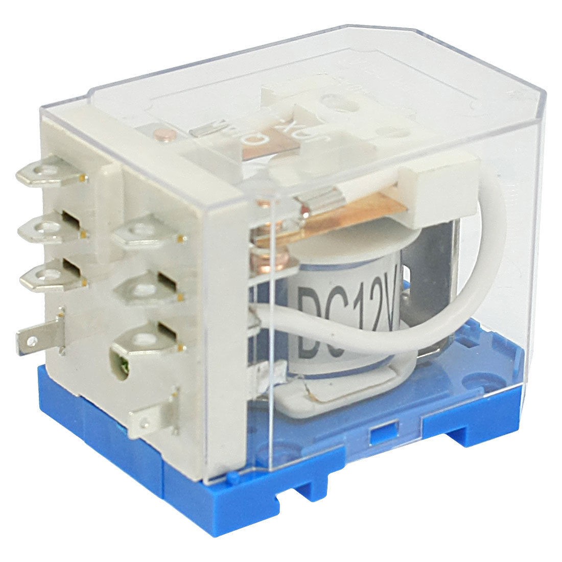 JQX-40F-2Z Coil DC 12V 8 Pin 40A DPDT Electronmagnet<wbr/>ic Relay