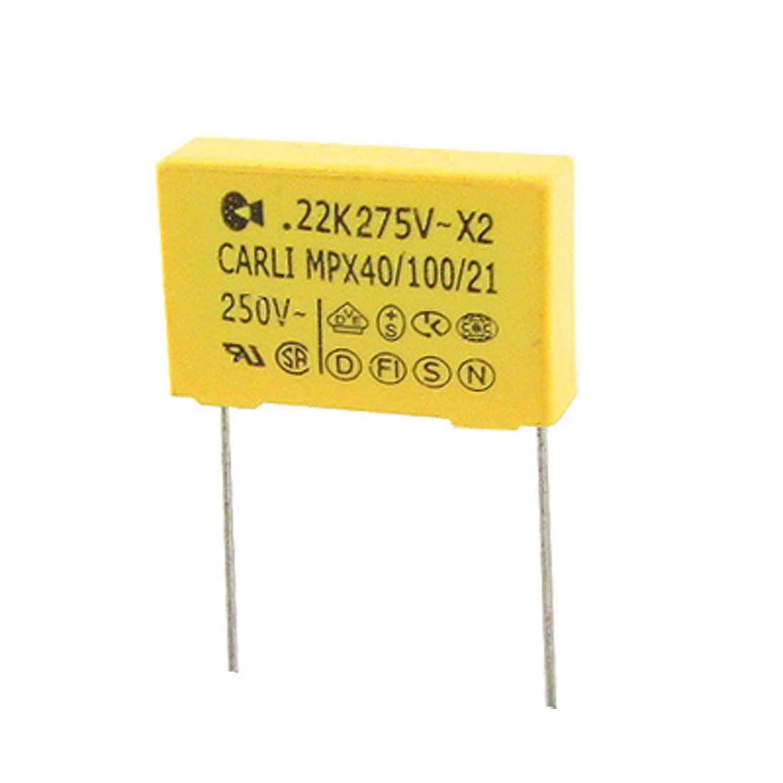 10 x  0.22uF Radial Lead Safety Capacitors MPX AC 275V