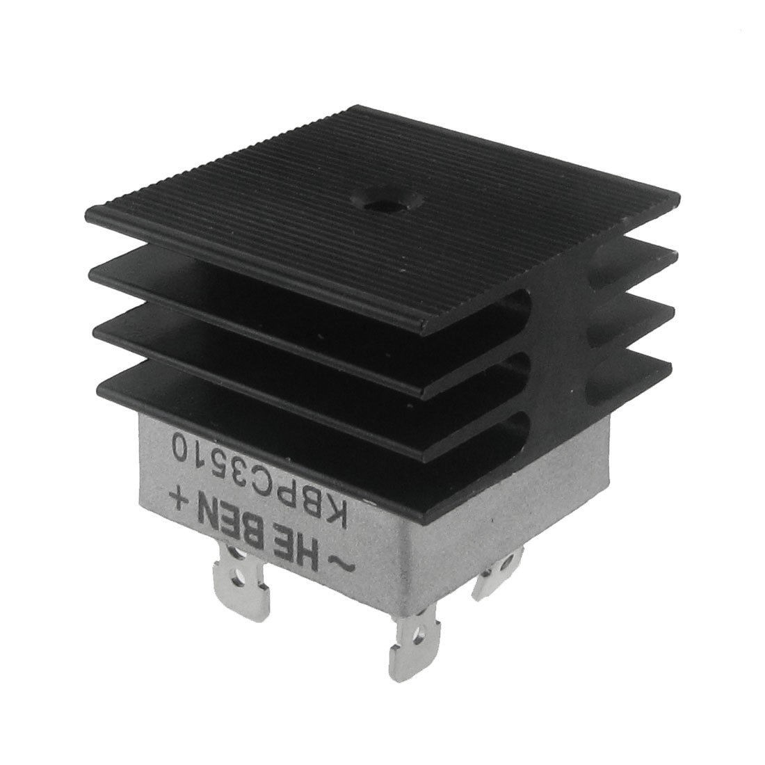 35A 1000V Metal Case Bridge Rectifier with Heatsink KBPC3510