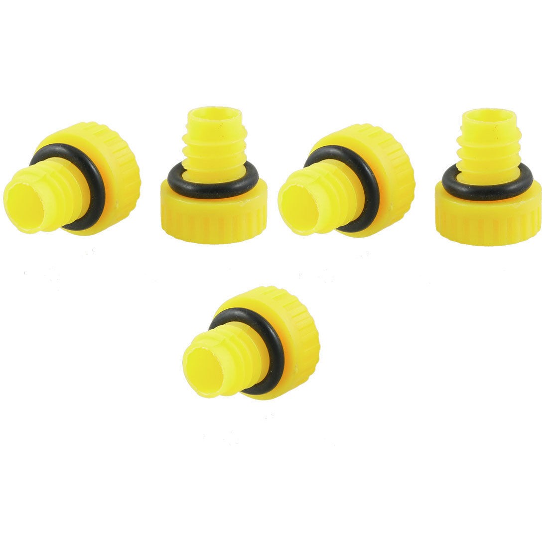 3/8" NPT Thread Plastic Oil Plugs for Air Compressor 5 Pcs