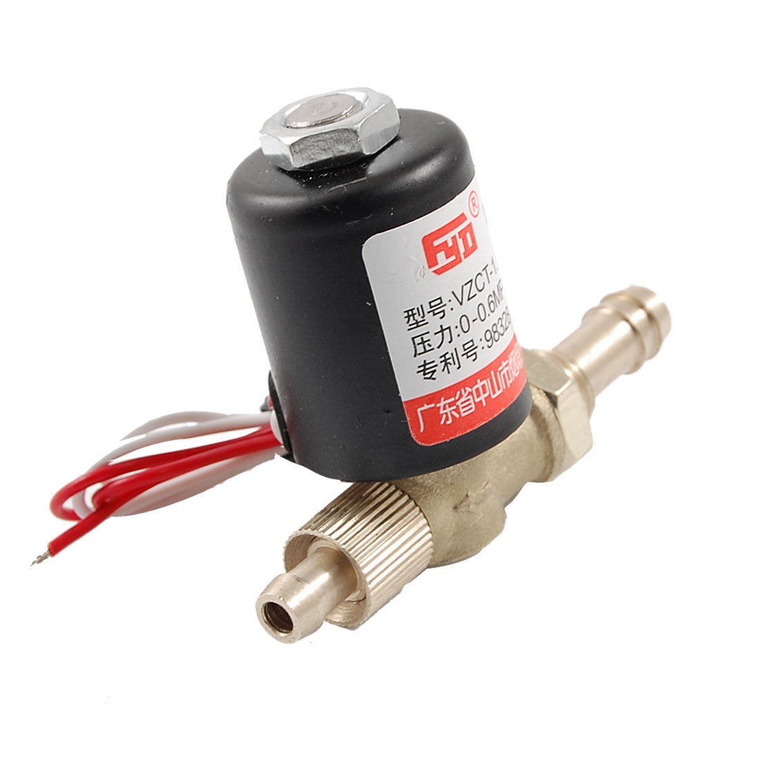 Brass Connector 2 Way Welding Machine Rotatable Solenoid Valve AC 24V