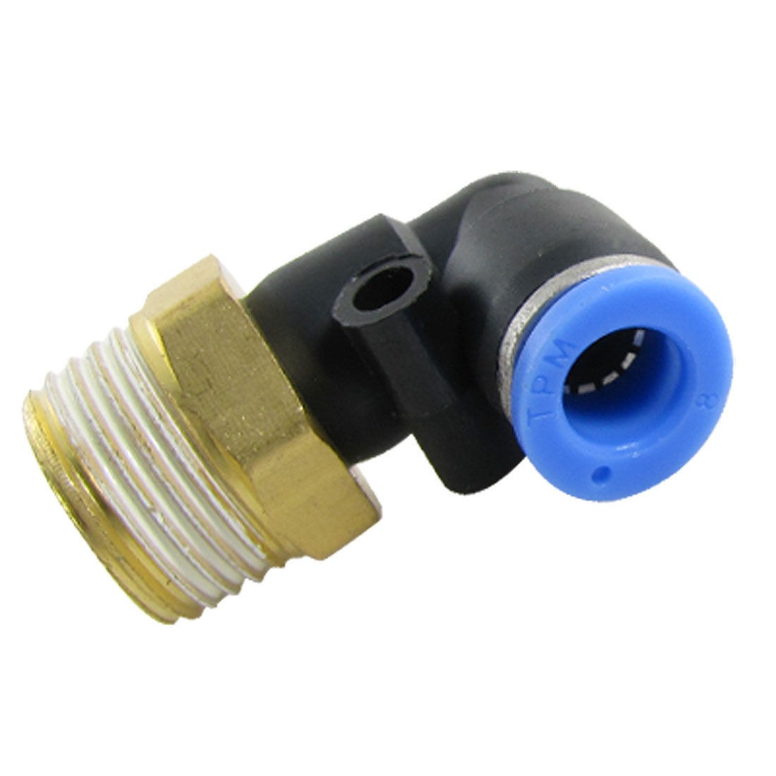 90 Degree 6mm x 16mm Pneumatic Quick Connecting Fitting