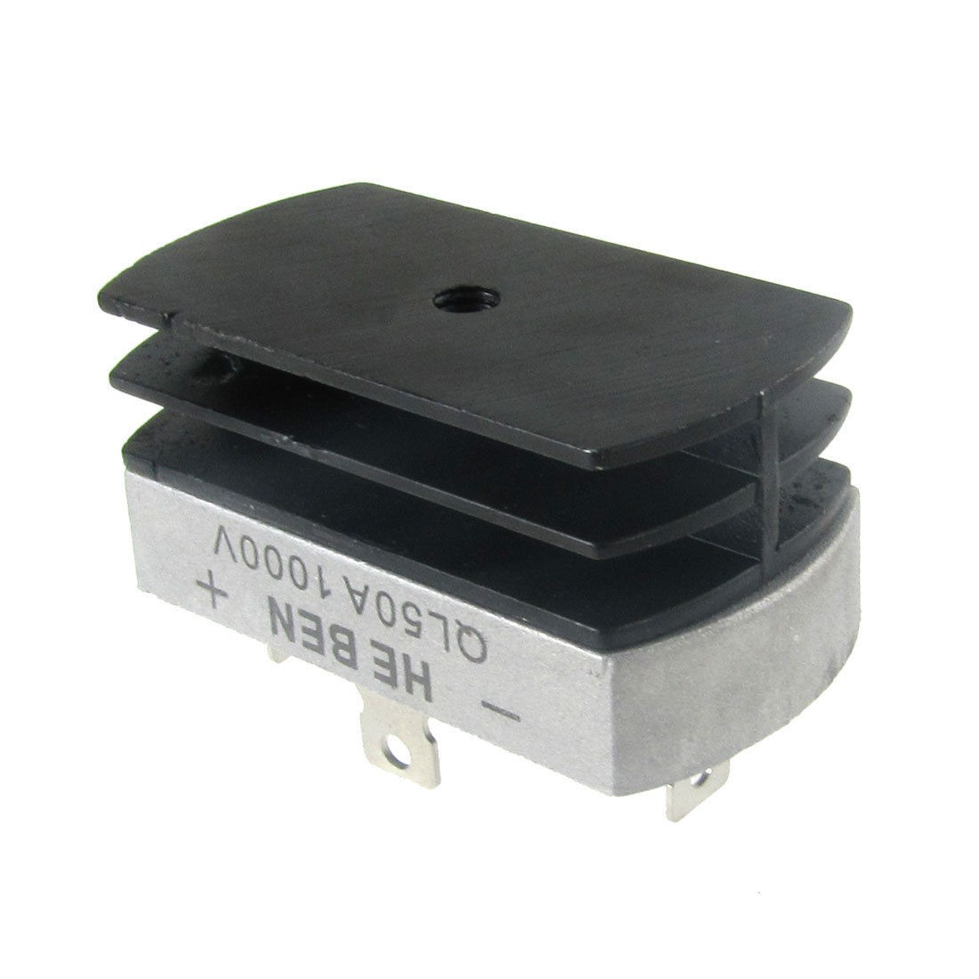 50A 1000V Volt Metal Case Bridge Rectifier with Heatsink QL50A