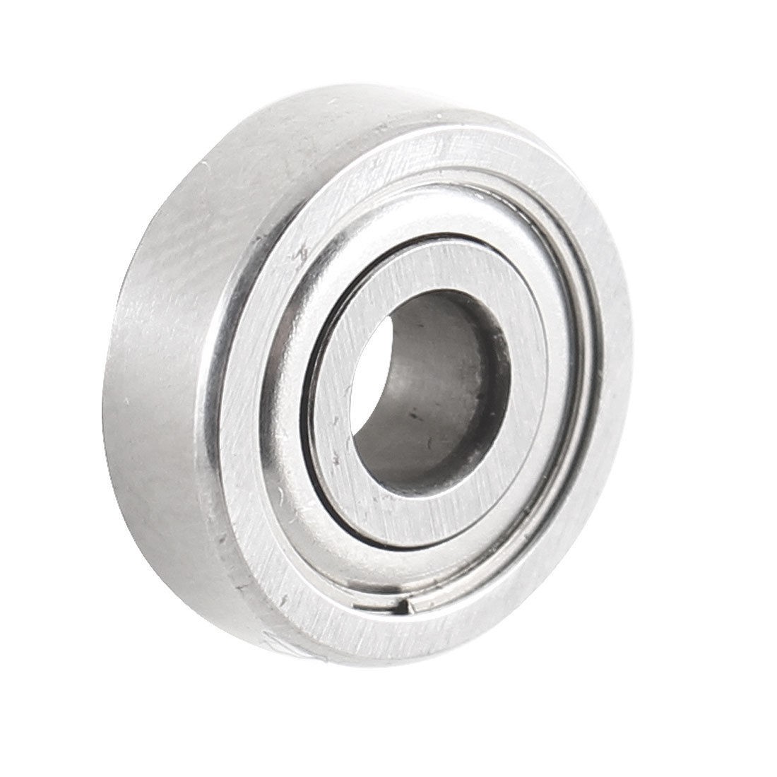 12mm x 4mm x 4mm Sealed Deep Groove Roller Bearings Silver Tone