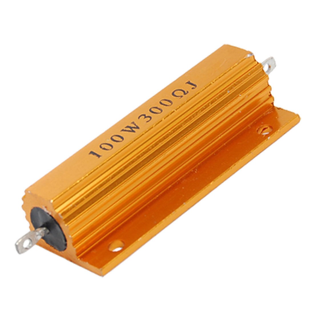 Chassis Mounted Aluminum Casing Resistor 5% 300 Ohm 100W