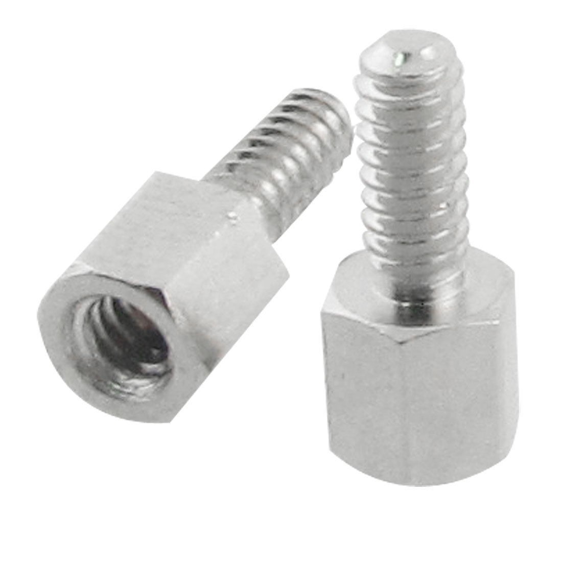 Metal Hexagonal Head Male Female Standoff Spacers 10 Pcs