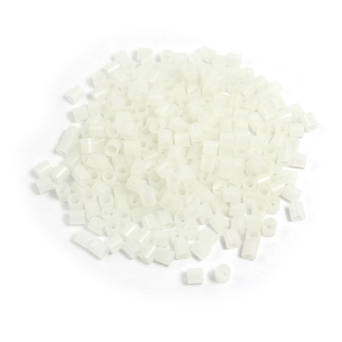 5mm x 5mm PCB Board White Nylon LED Spacer Support Holder 200 Pcs