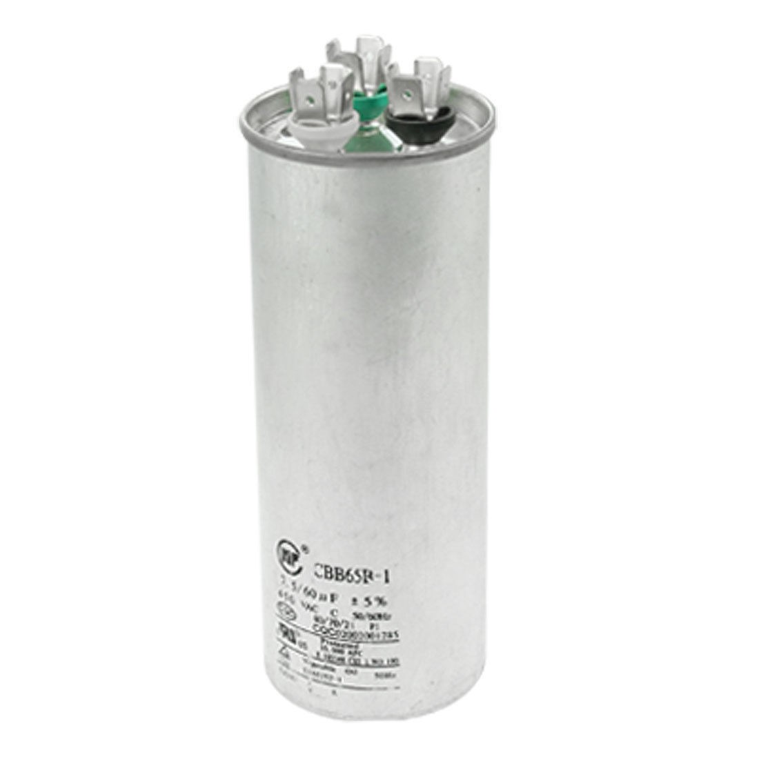 450VAC 7.5uF+60uF Motor Run Capacitor for Air Conditioner