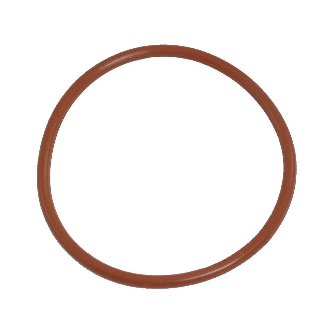Red Silicone O Ring Shaft Seal Grommets 70mm x 63mm x 3.5mm