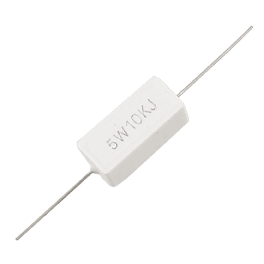 10pcs Ceramic Cement Power Resistors 5W Watt 10K Ohm 5%