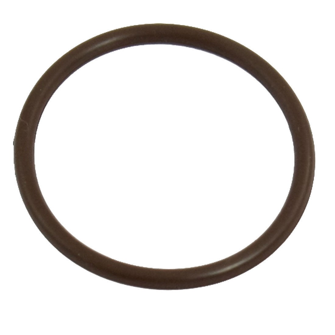 Coffee Color Fluorine Rubber O Ring Grommet Seal 26mm x 30mm x 2mm