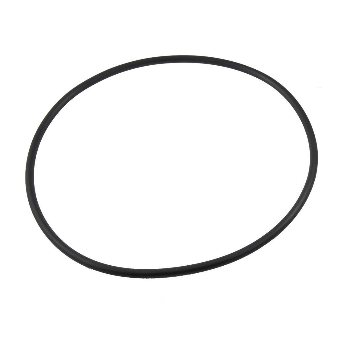 Black 300mm OD 8.6mm Thickness Nitrile Rubber O-ring Oil Seal Gasket