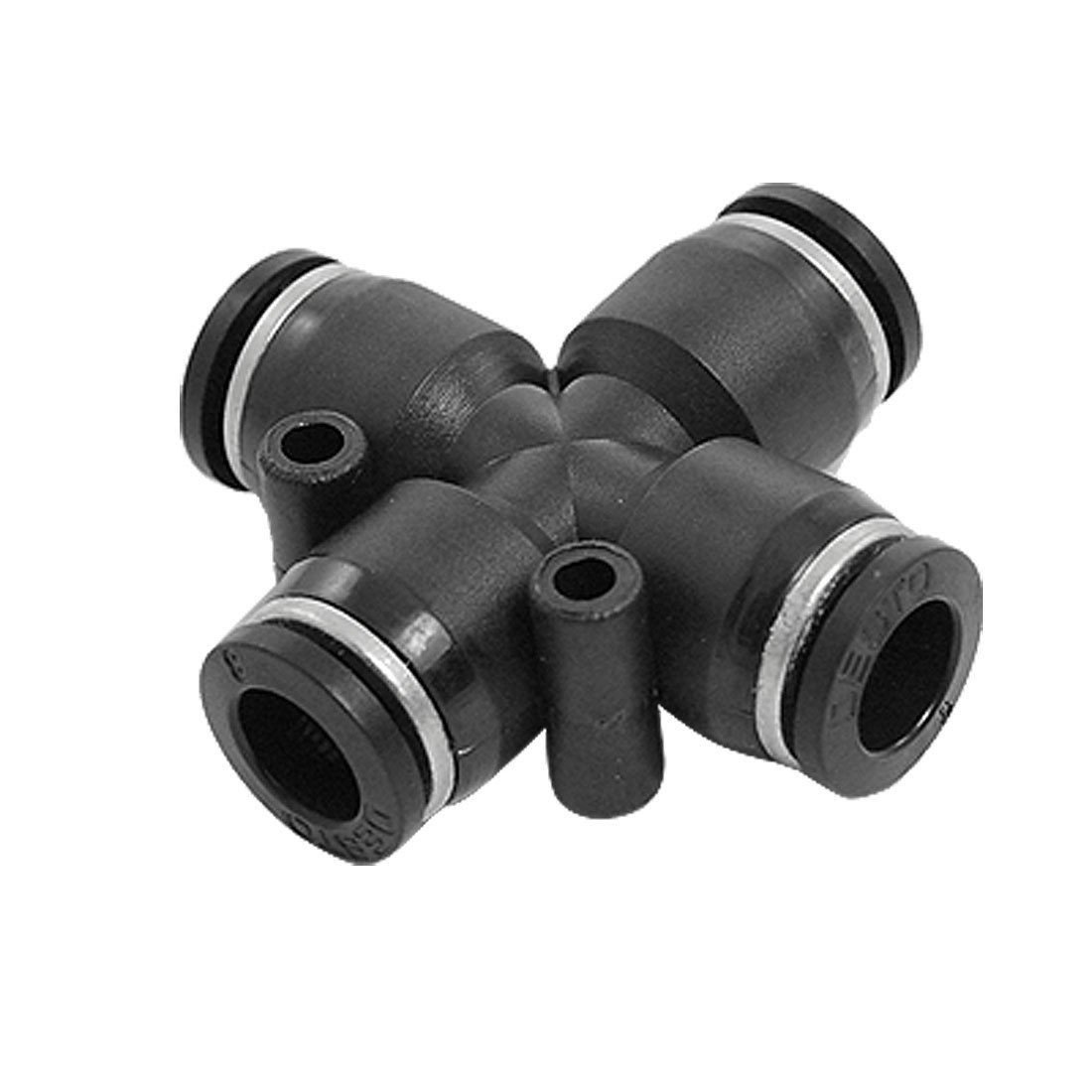 8mm 4 Way Splitter Push in Connector Pneumatic Fittings Ymsxw