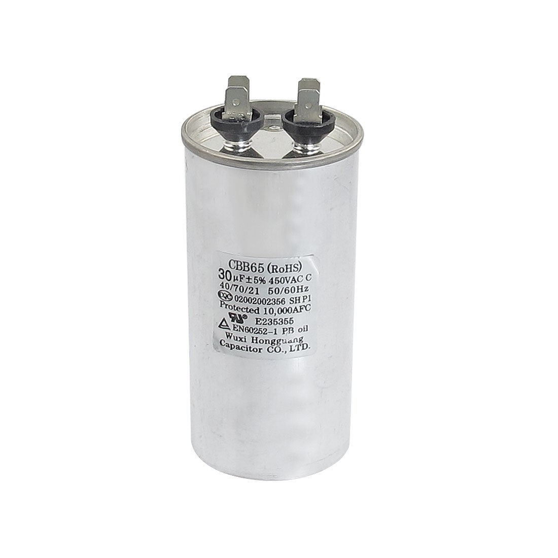CBB65 AC 450V 30uF Non Polar Air Conditioning Motor Start Capacitor