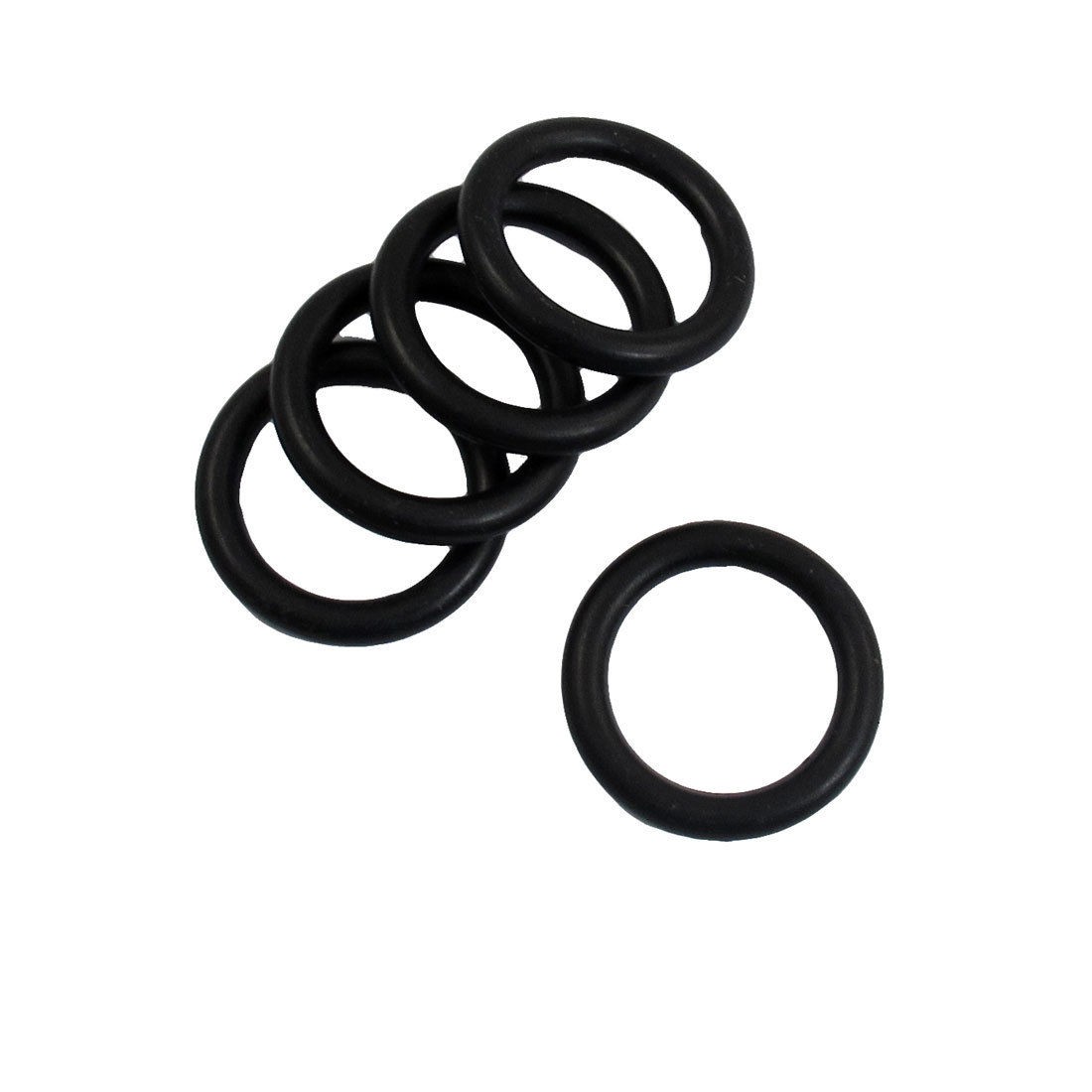 5 Pcs 35mm x 5mm Black Rubber Sealing Oil Filter O Rings Gaskets