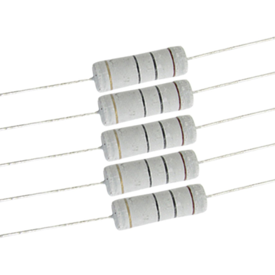 10 x 5W 700V 10 ohm 10R Metal Oxide Film Resistors
