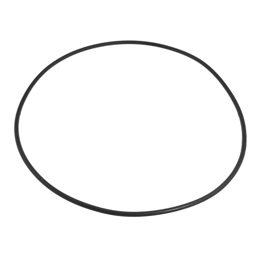 295mm Outside Dia 5.7mm Thick Flexible Nitrile Rubber NBR O Ring Washer