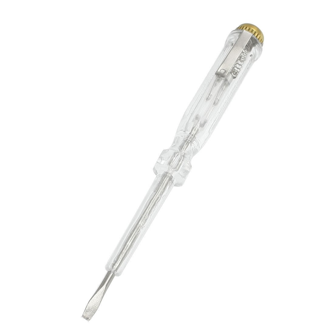 3mm Slotted AC100-1000V Screwdriver Electroprobe Clear White