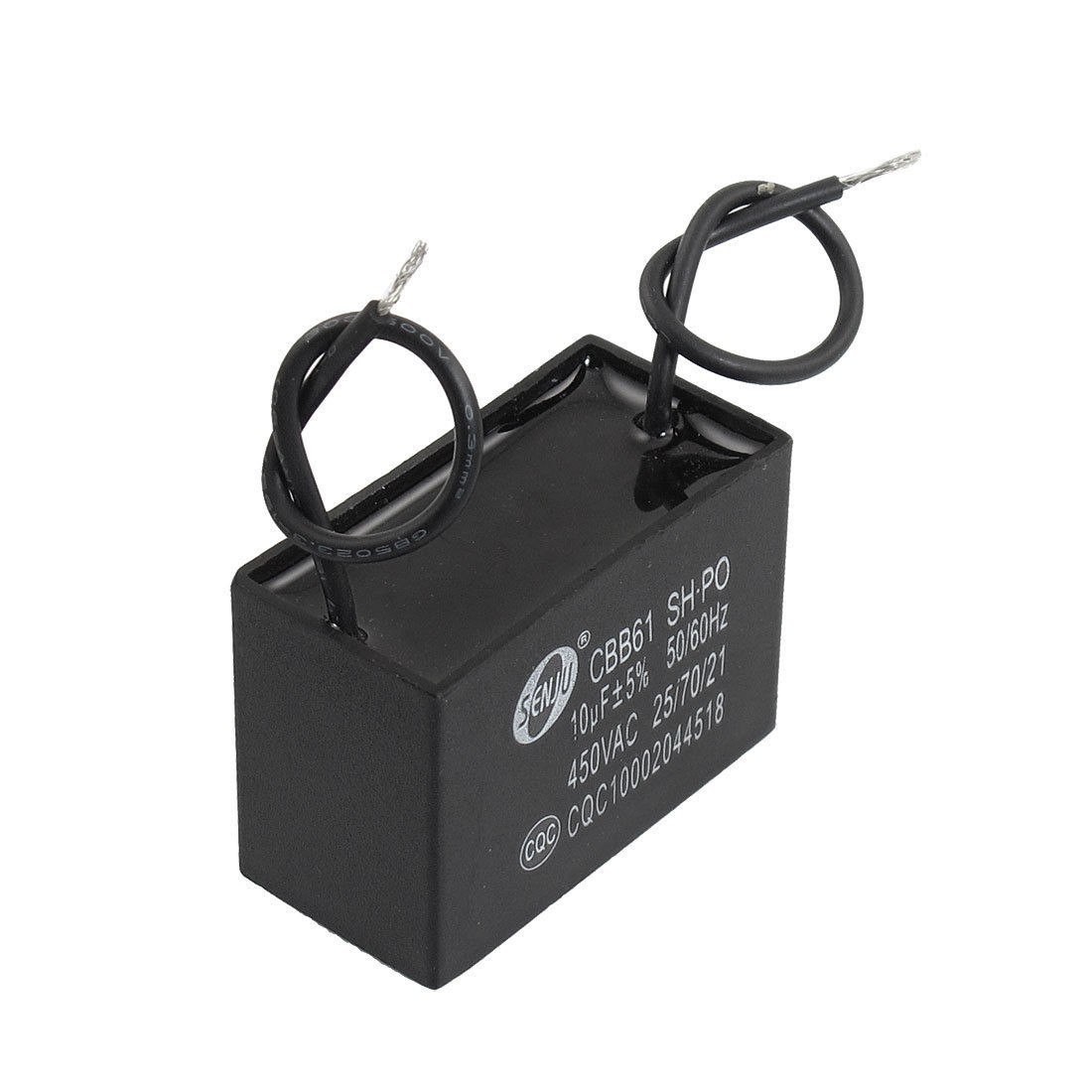 450V 10uF 50/60Hz Fan Motor Running Capacitor CBB61