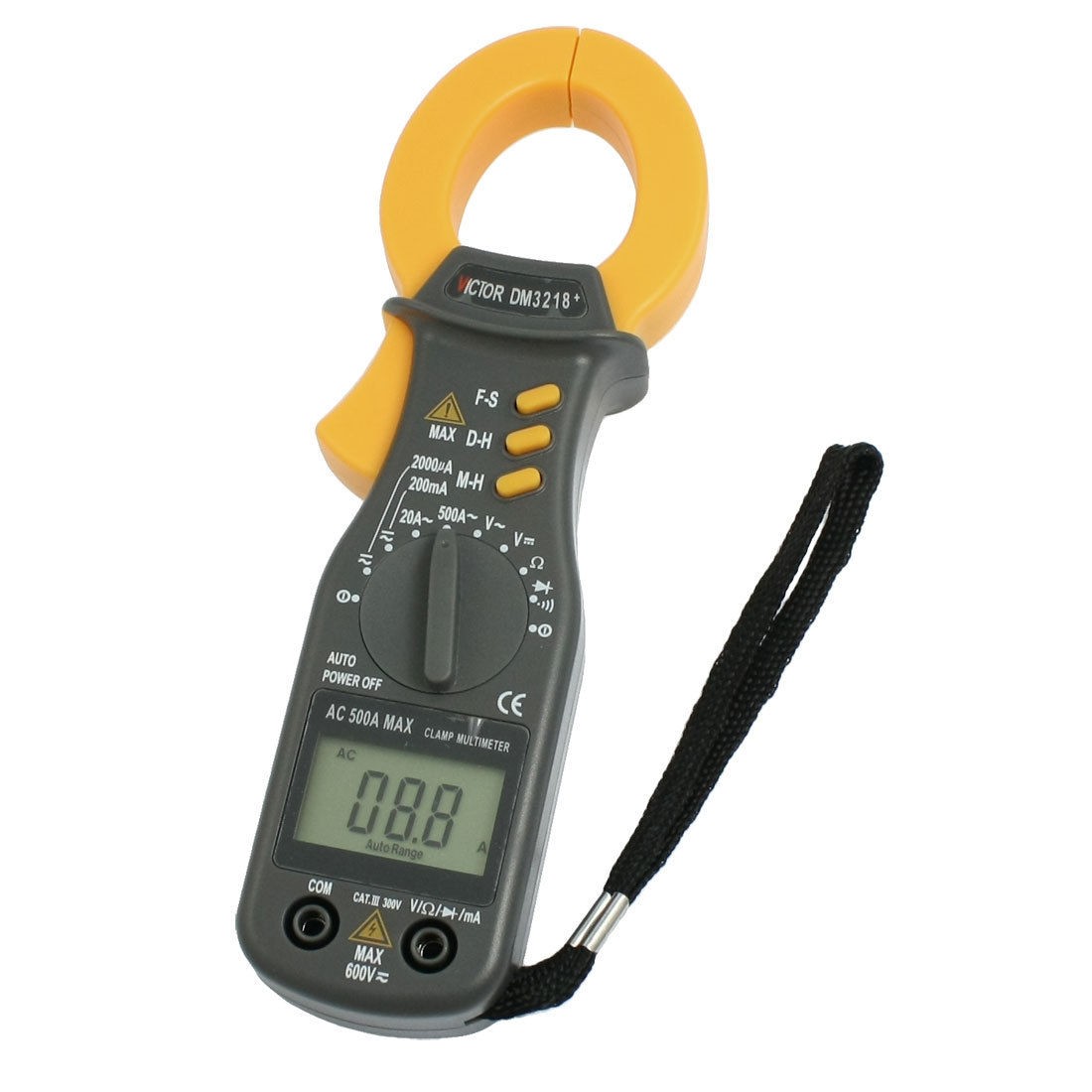 Resistance DC AC Current Testing Tool Clamp Meter Multitester