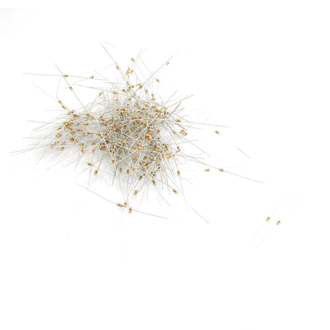 300 Pcs 4.7K Ohm 1/8W 5% Axial Lead Metal Film Resistors