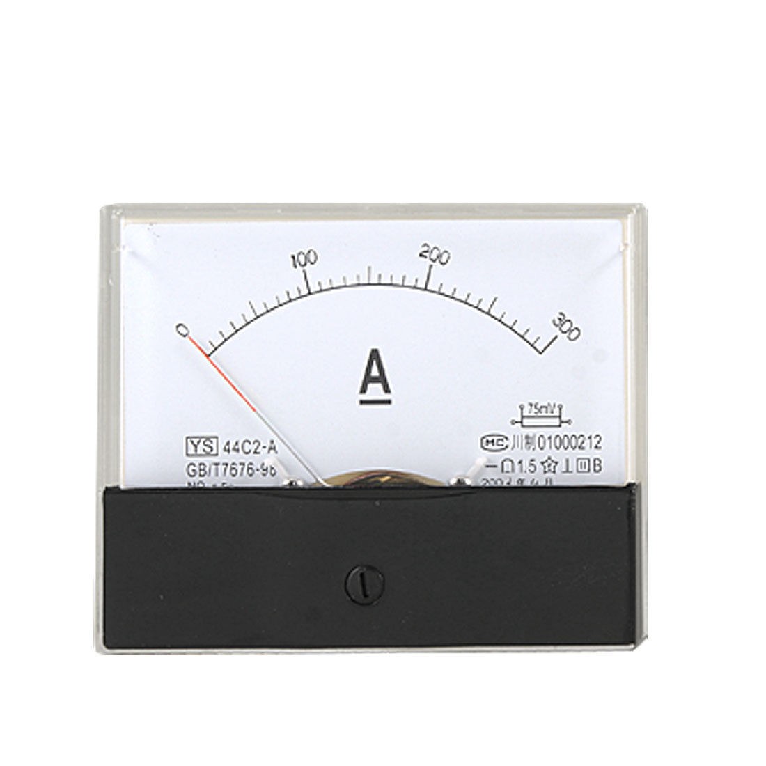 Screw Mount 0-300A DC Current Panel Meter Gauge 44C2