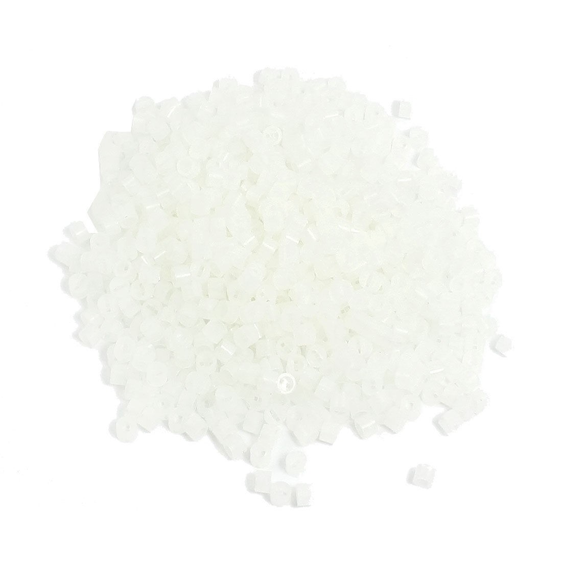 400 x White Nylon LED Spacer Support Hood 4mm x 3mm for PCB Board