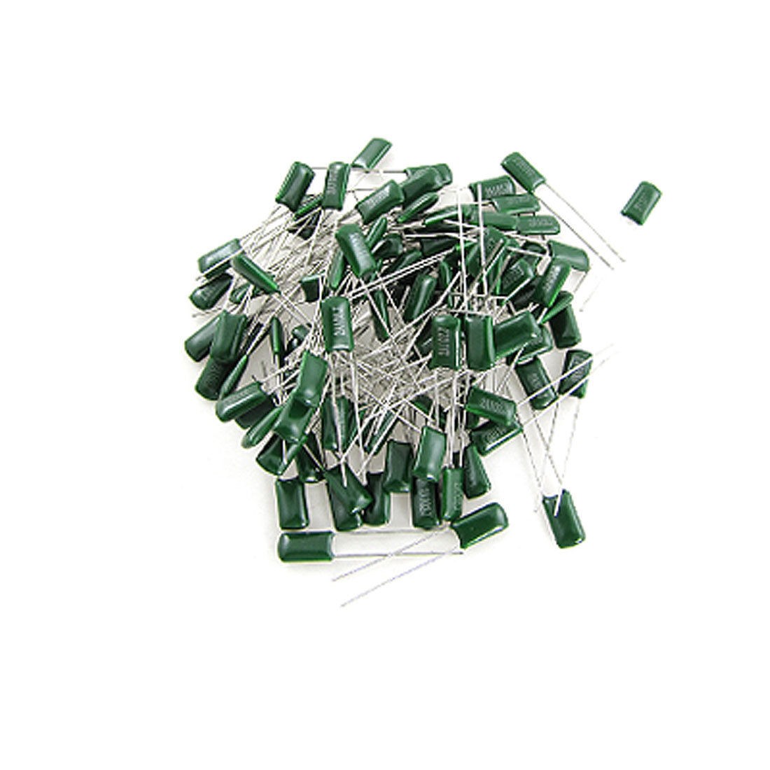 2A102J 1000pF 0.001uF Polyester Film Capacitors 100 Pcs