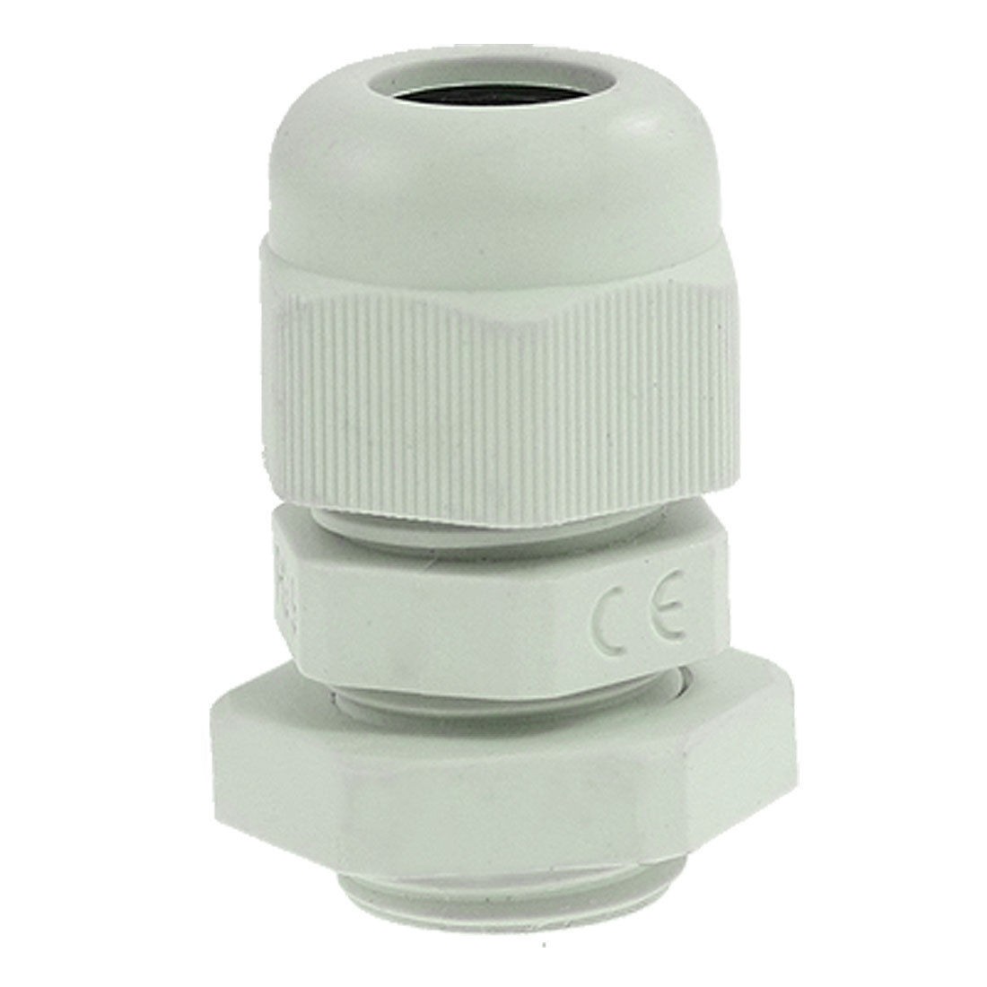 PG9 Gray Plastic Waterproof 4-8mm Diameter Cable Gland Joint
