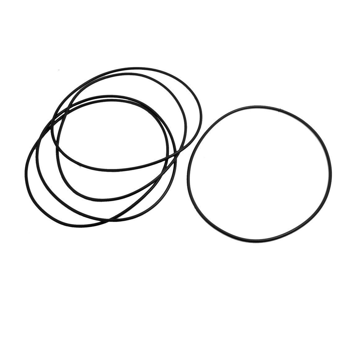 5 Pcs 95mm x 2mm Rubber Sealing Washers Oil Filter O Rings