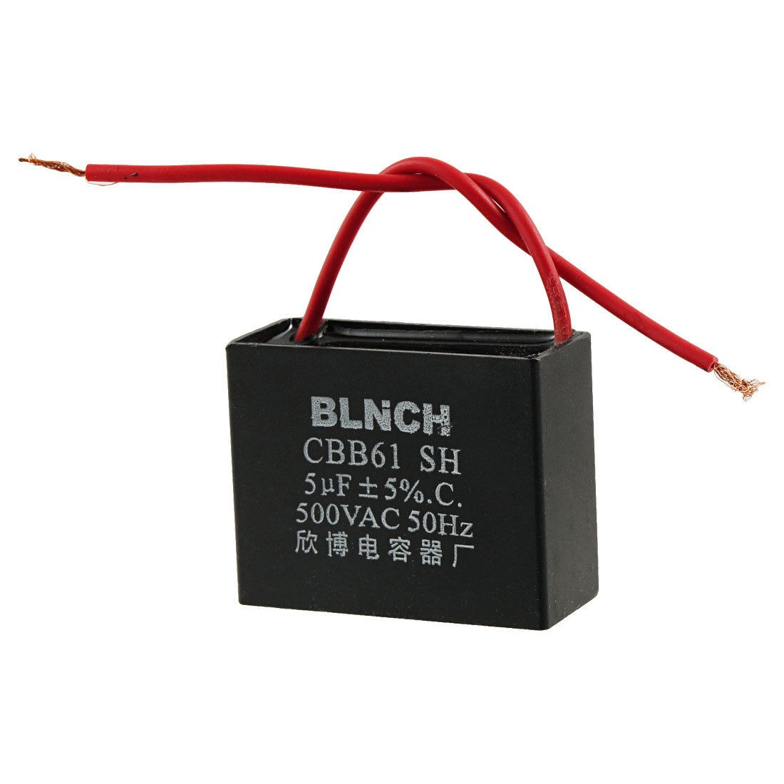 AC 500V 5uF Ceiling Fan Motor Running Run Capacitor