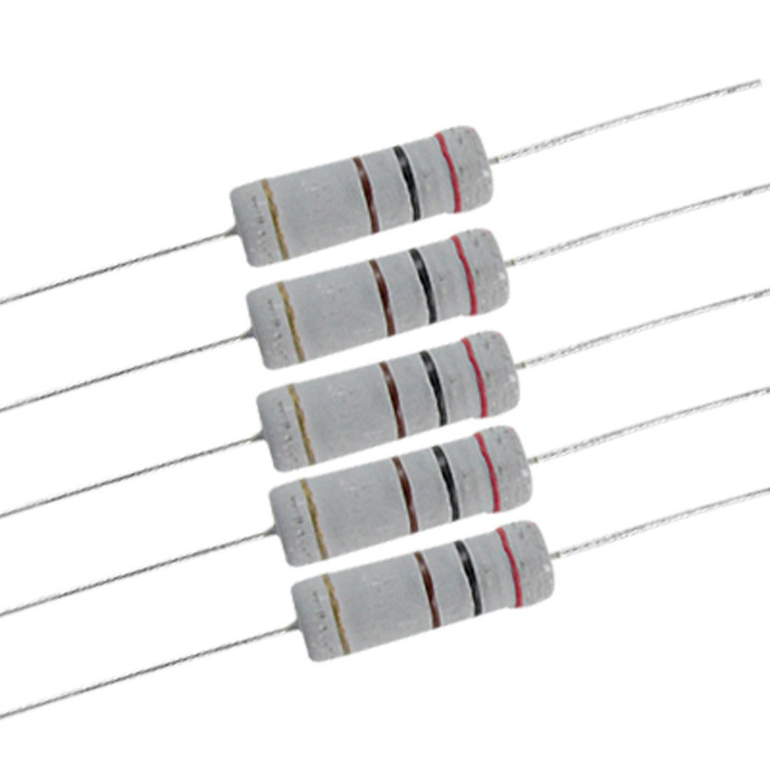 10 x 5W 700V 200 ohm 5 Watt Metal Oxide Film Reisitors