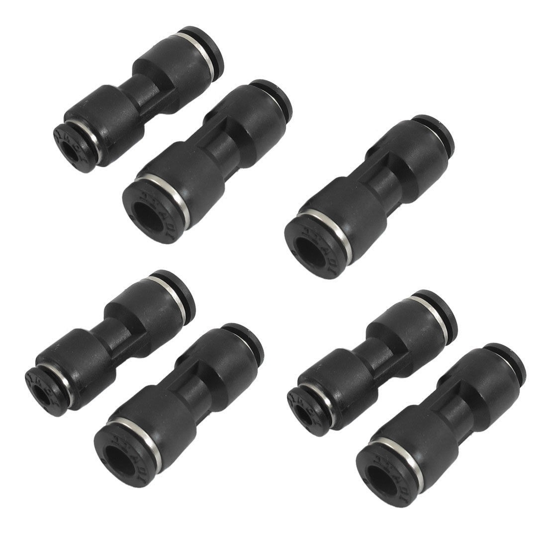 7 Pcs Air  6mm to 4mm Straight Push in Connectors Fast Fittings
