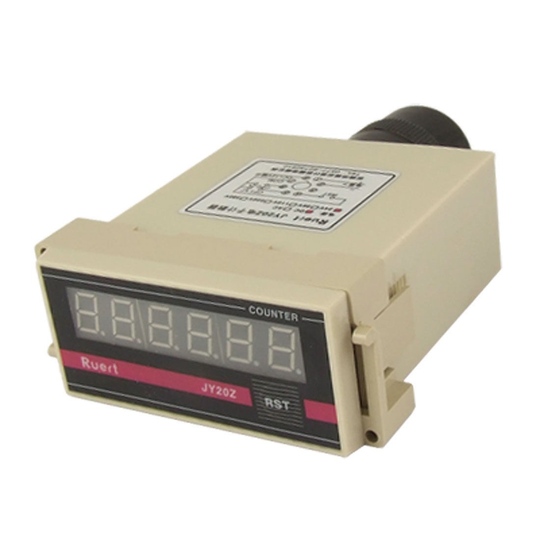 JY20Z DC 24V 6 Digits LED Digital Display Counter Relay