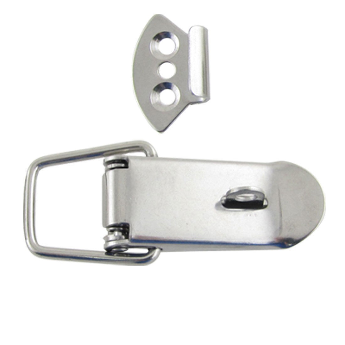 Hardware Flap Design Metal Spring Fixed 2.1" Long Toggle Latch Hasp